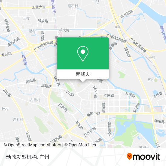 动感发型机构地图