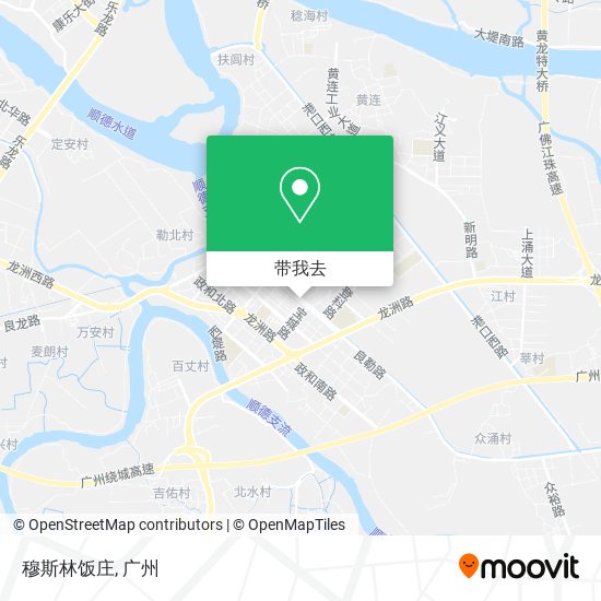 穆斯林饭庄地图