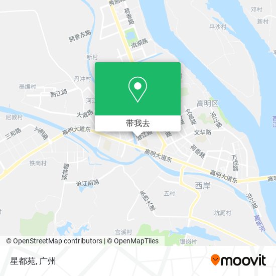 星都苑地图