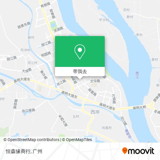 恒森缘商行地图