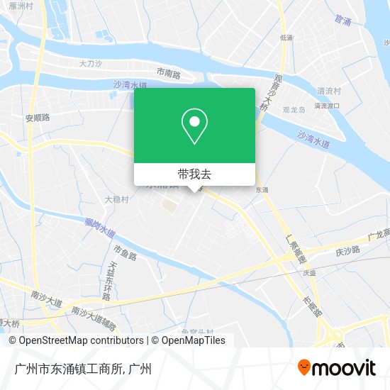 广州市东涌镇工商所地图
