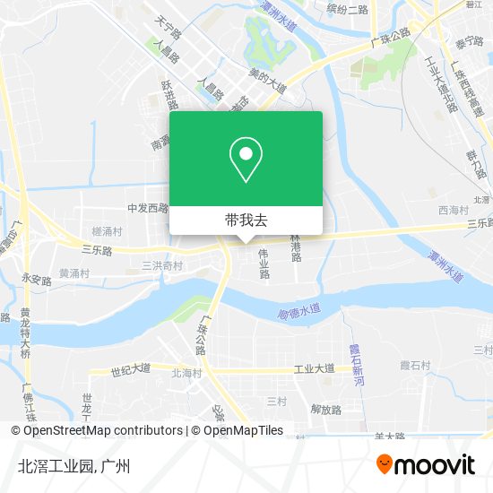 北滘工业园地图