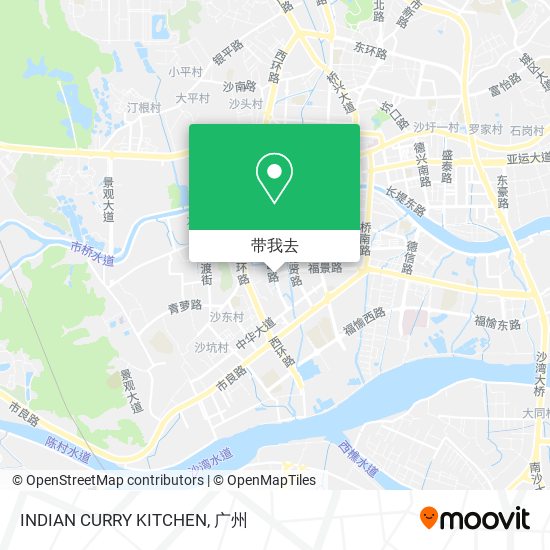 INDIAN CURRY KITCHEN地图