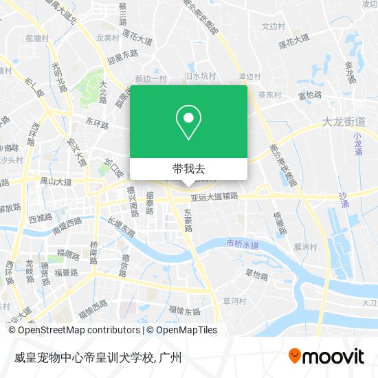 威皇宠物中心帝皇训犬学校地图