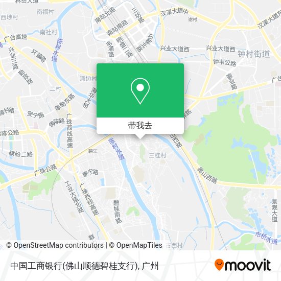 中国工商银行(佛山顺德碧桂支行)地图