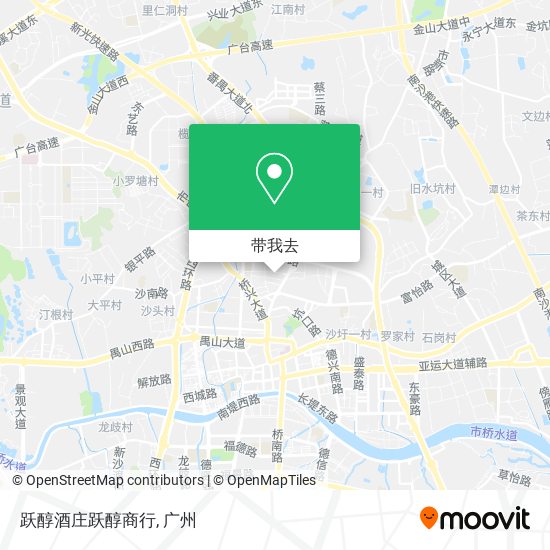 跃醇酒庄跃醇商行地图