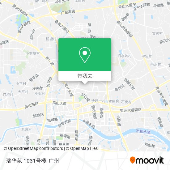 瑞华苑-1031号楼地图
