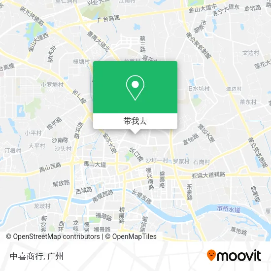 中喜商行地图