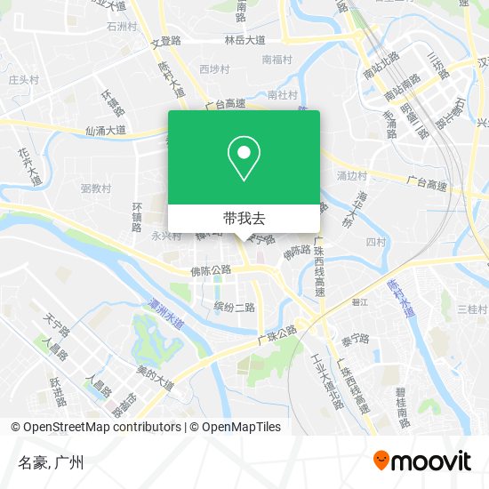 名豪地图