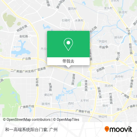 和一高端系统阳台门窗地图