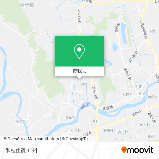 和桂住宿地图