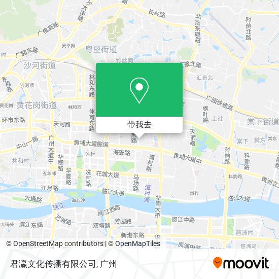 君瀛文化传播有限公司地图