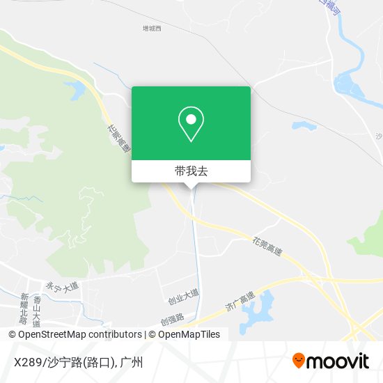 X289/沙宁路(路口)地图