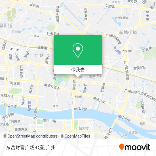 东岳财富广场-C座地图