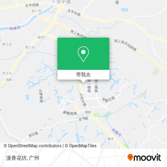 漫香花坊地图