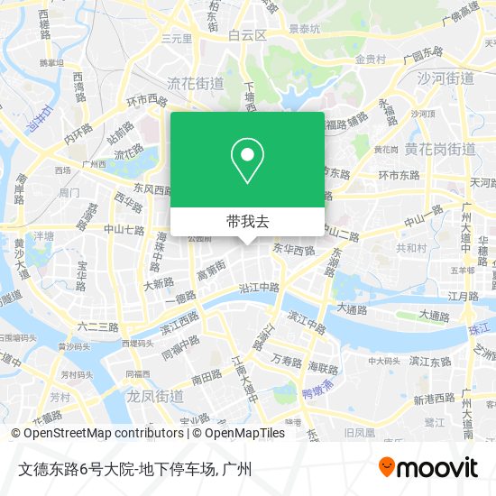 文德东路6号大院-地下停车场地图