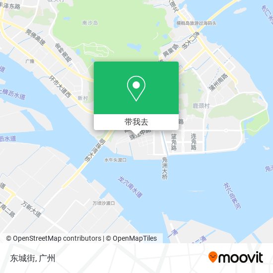 东城街地图