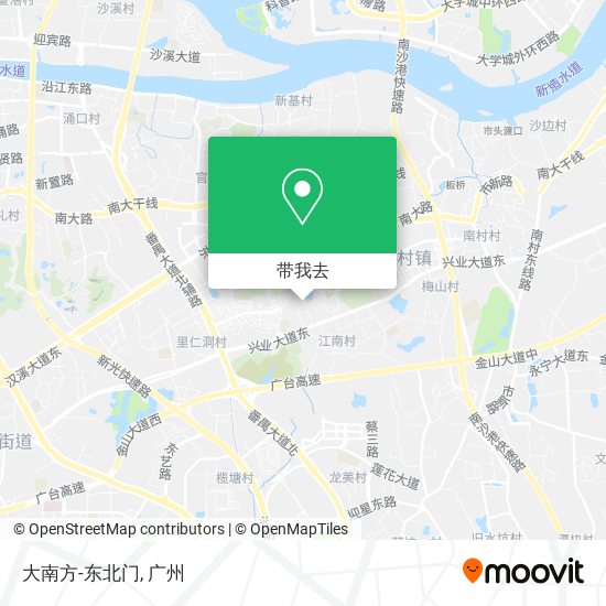 大南方-东北门地图