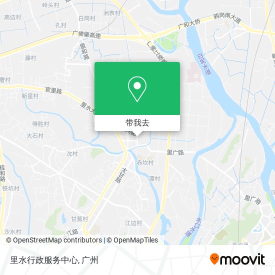 里水行政服务中心地图