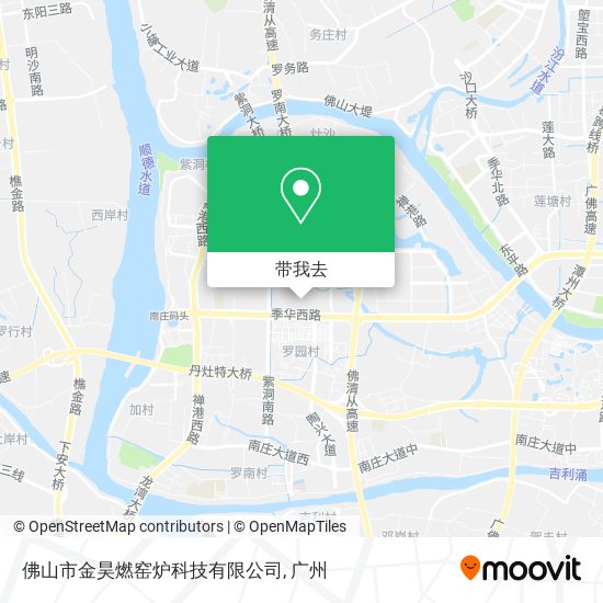 佛山市金昊燃窑炉科技有限公司地图