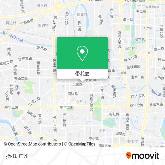 撒椒地图