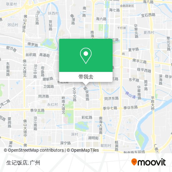 生记饭店地图