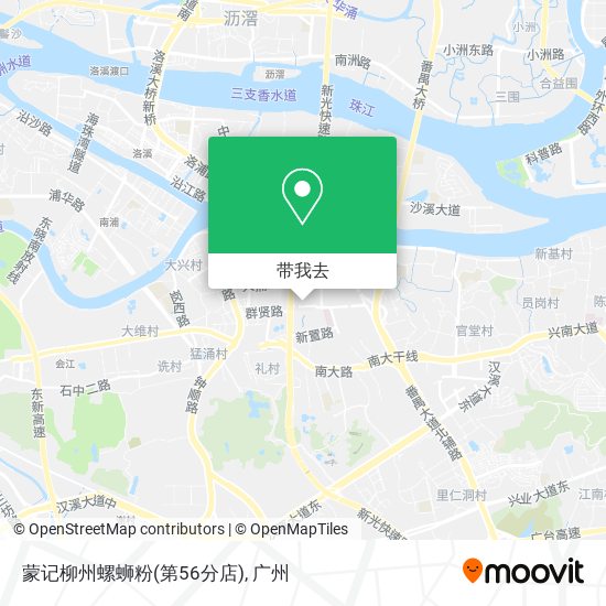 蒙记柳州螺蛳粉(第56分店)地图