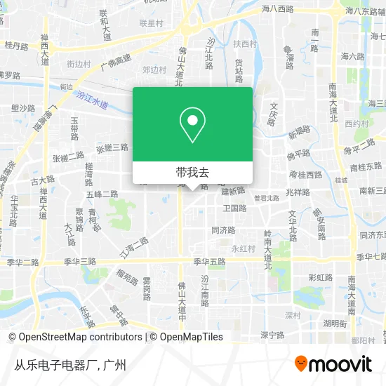 从乐电子电器厂地图