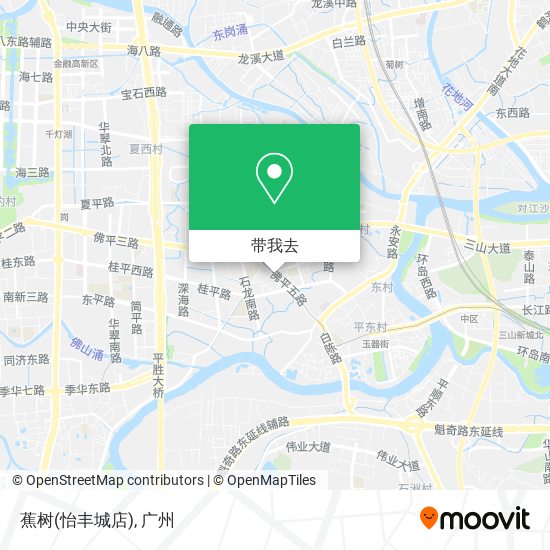 蕉树(怡丰城店)地图