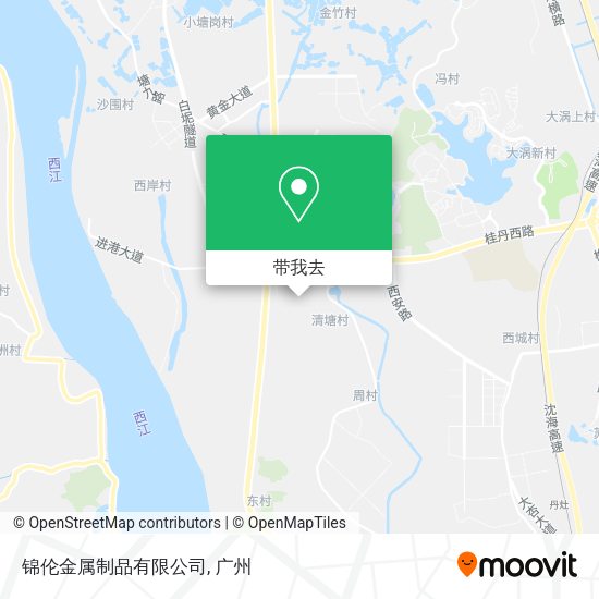 锦伦金属制品有限公司地图