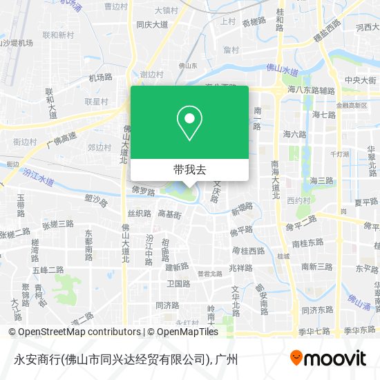 永安商行(佛山市同兴达经贸有限公司)地图