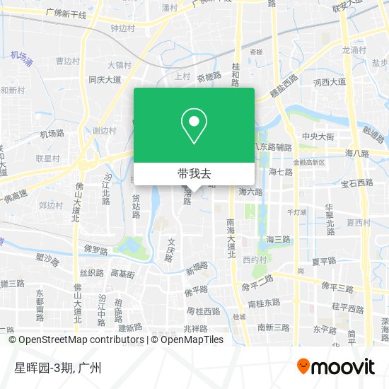 星晖园-3期地图
