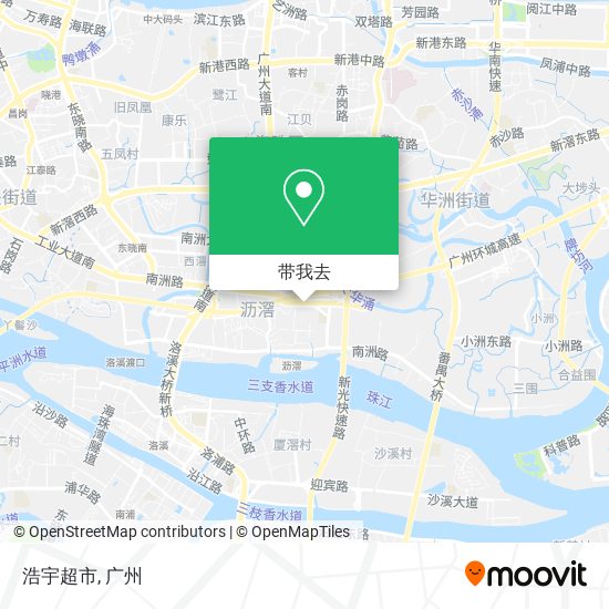 浩宇超市地图