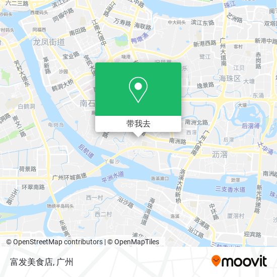 富发美食店地图