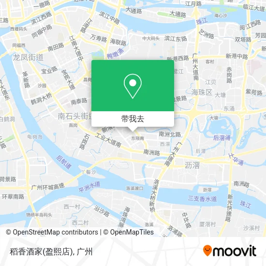 稻香酒家(盈熙店)地图