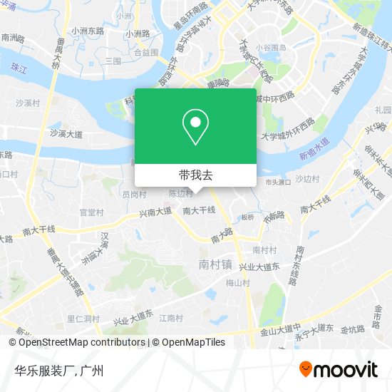 华乐服装厂地图