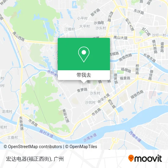 宏达电器(福正西街)地图