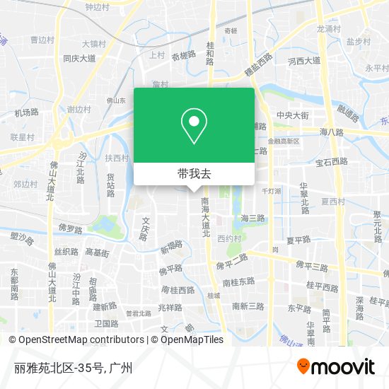 丽雅苑北区-35号地图