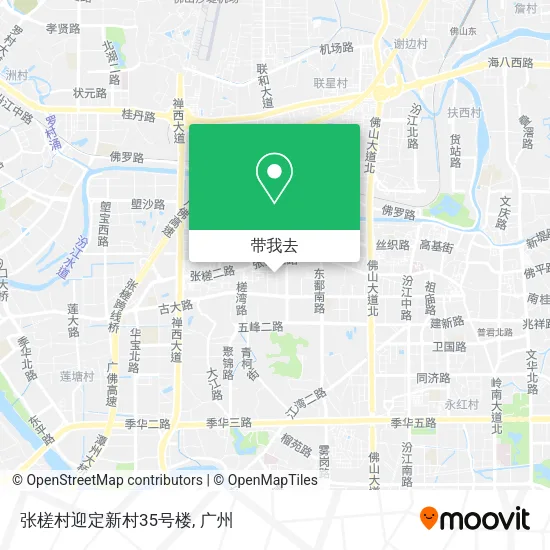 张槎村迎定新村35号楼地图