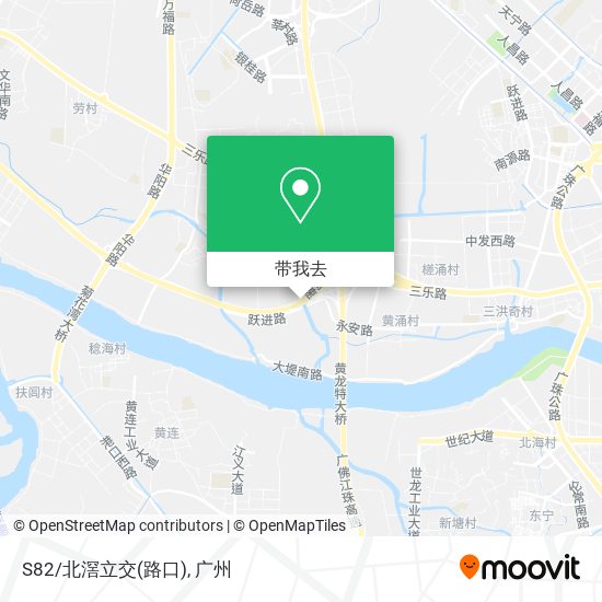 S82/北滘立交(路口)地图