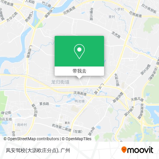凤安驾校(大沥欧庄分点)地图