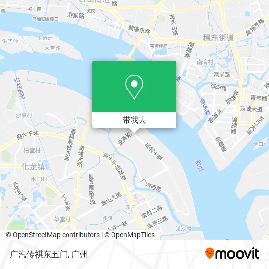 广汽传祺东五门地图