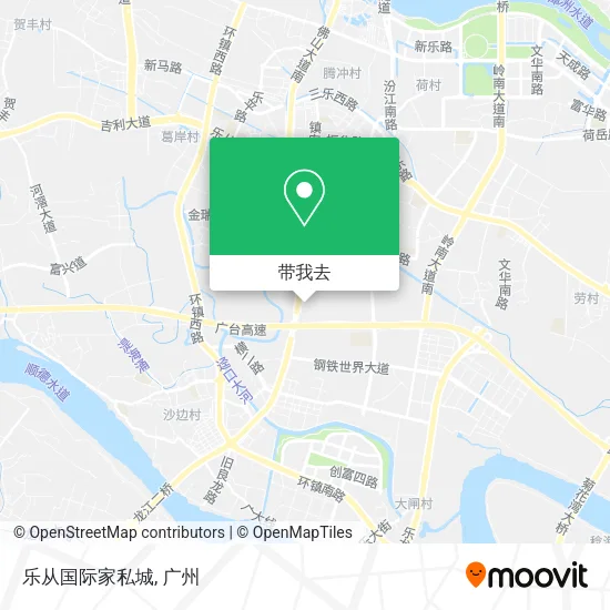 乐从国际家私城地图