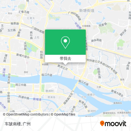车陂南楼地图