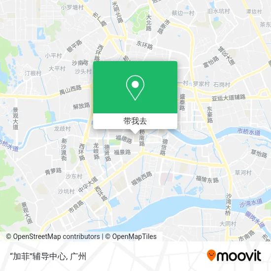 “加菲”辅导中心地图