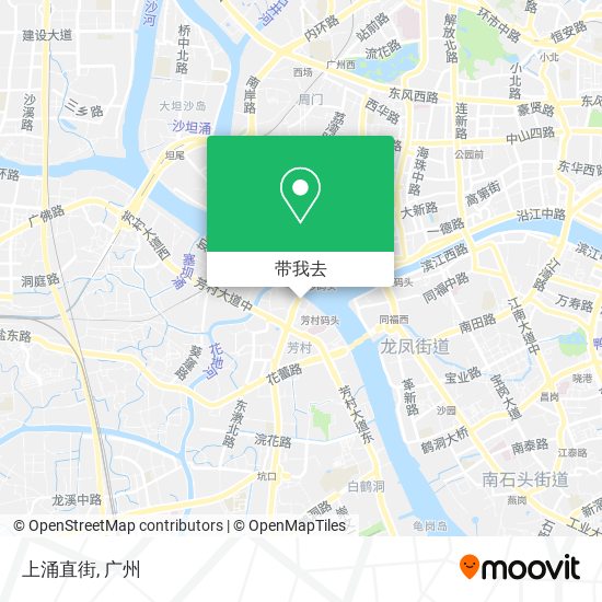 上涌直街地图