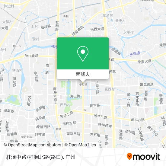 桂澜中路/桂澜北路(路口)地图