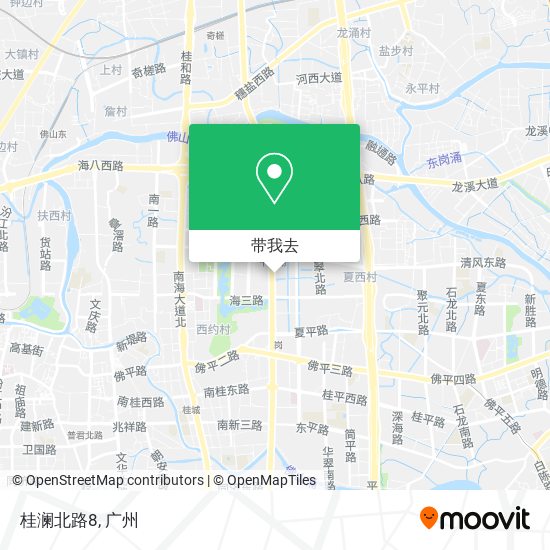 桂澜北路8地图