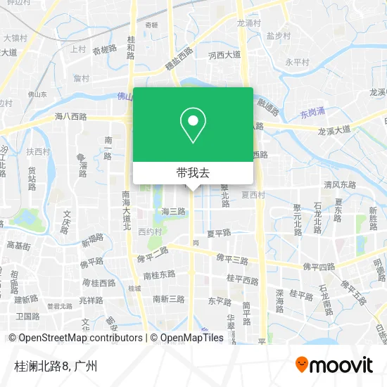 桂澜北路8地图