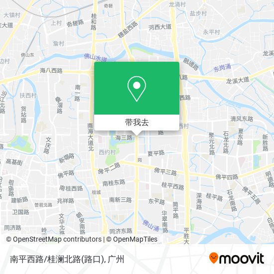 南平西路/桂澜北路(路口)地图